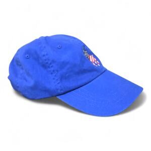Polo Ralph Lauren Hat - Blue USA Flag Big Pony Baseball Cap - New Without Tags